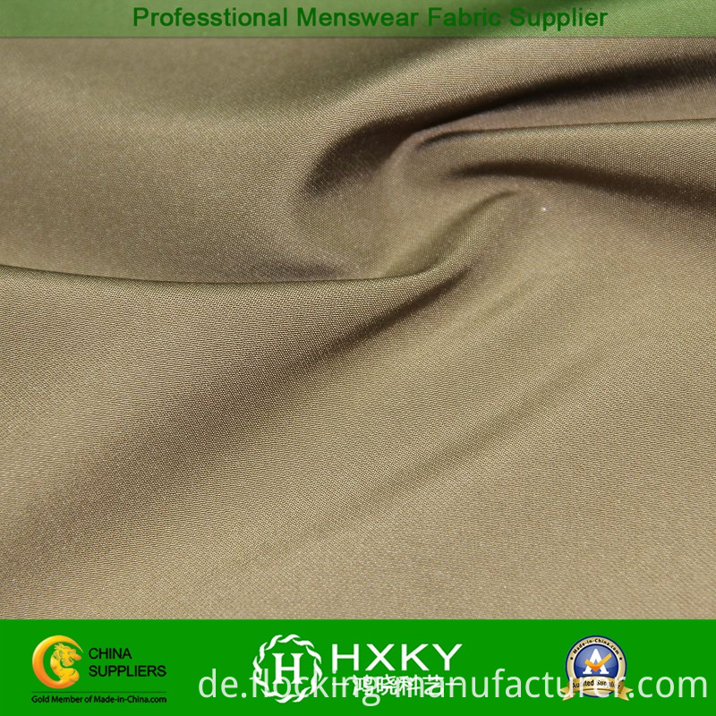 Stretch Poly Fabric with Bicolor Design for Men's Jacket